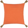 Wylder Tropics Kushiro Embroidered Velvet Filled Cushion 50cm x 50cm Coral