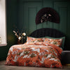 Wylder Tropics Kushiro Exotic Cotton Sateen Duvet Cover Bedding Set Coral