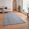 Kara Washable Rug Light Blue