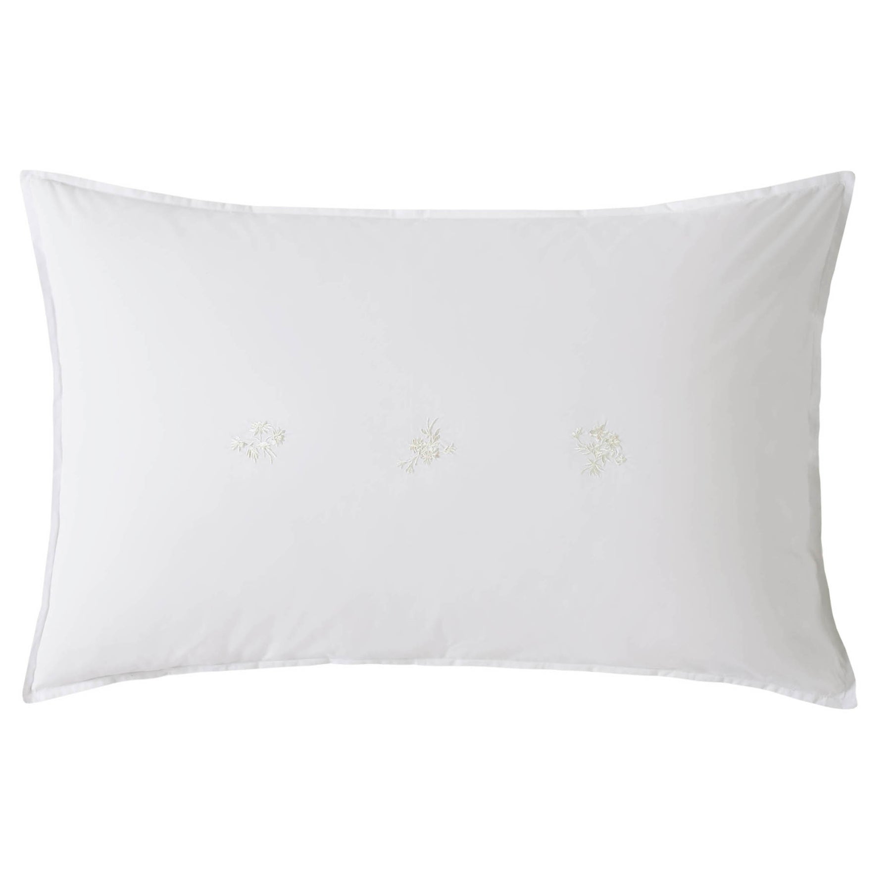 Laura Ashley Keeleigh Posy Pair of Oxford Pillowcases White