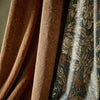 William Morris At Home African Marigold Velvet Fabric Walnut