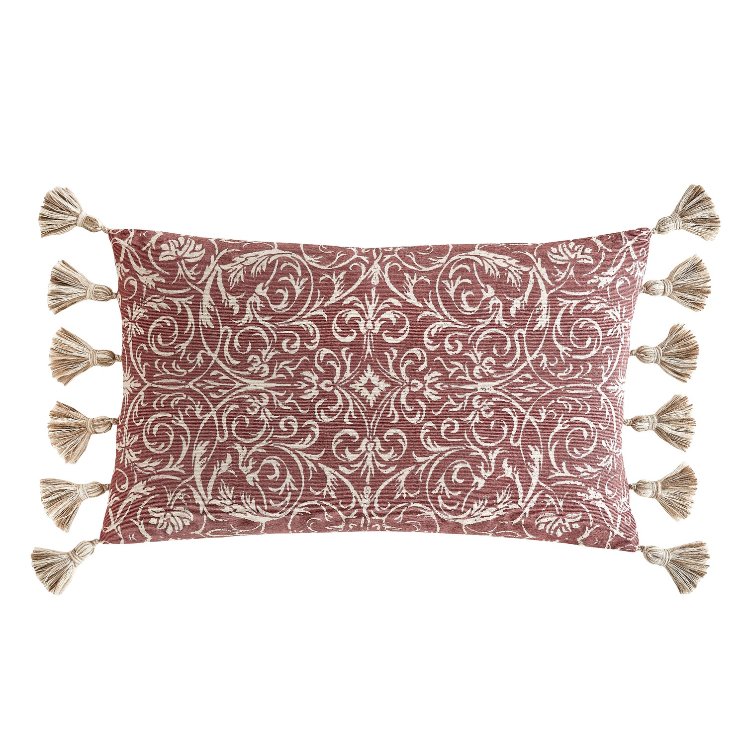 Historic Royal Palaces Kensington 30cmx50cm Filled Cushion Antique Rose Pink