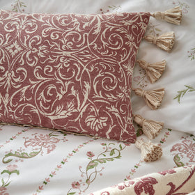Historic Royal Palaces Kensington 30cmx50cm Filled Cushion Antique Rose Pink