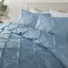 Serene Lara Duvet Cover Bedding Set Blue