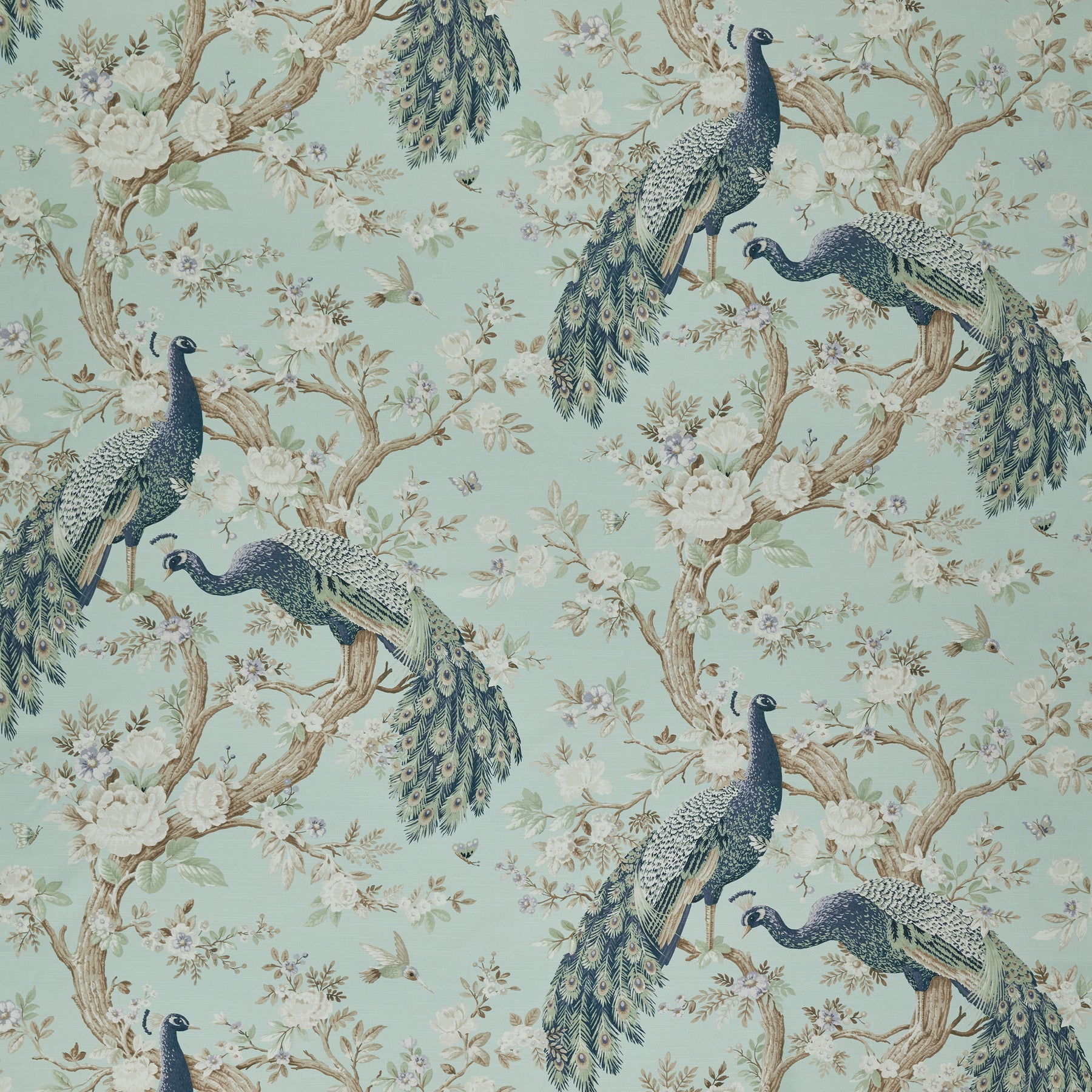 Laura Ashley Belvedere Fabric Duckegg