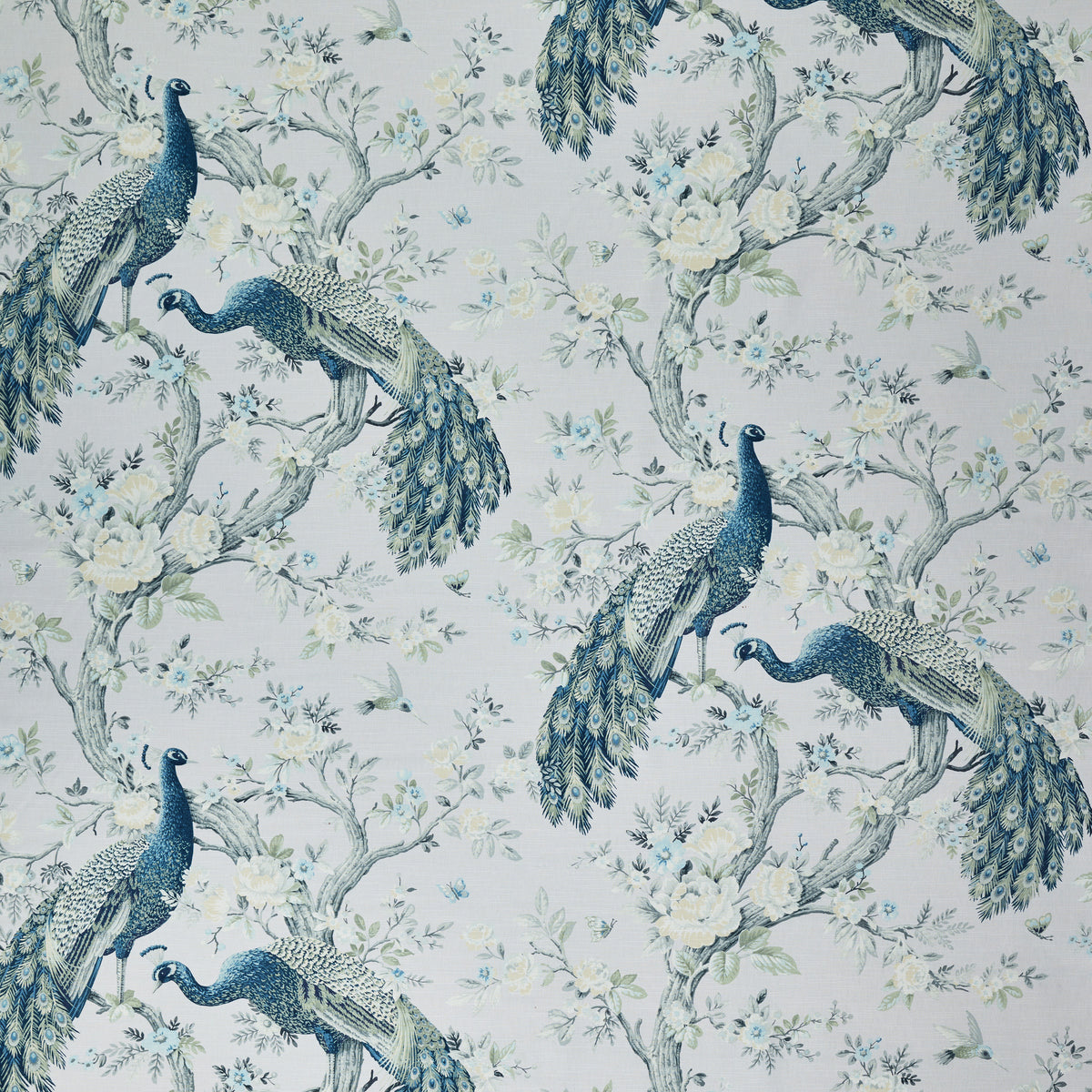 Laura Ashley Belvedere Fabric Midnight
