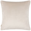 Hoem Lanzo Cut Velvet Piped Filled Cushion 45cm x 45cm Moonbeam