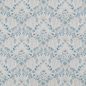Laura Ashley Parterre Fabric Off White Seaspray