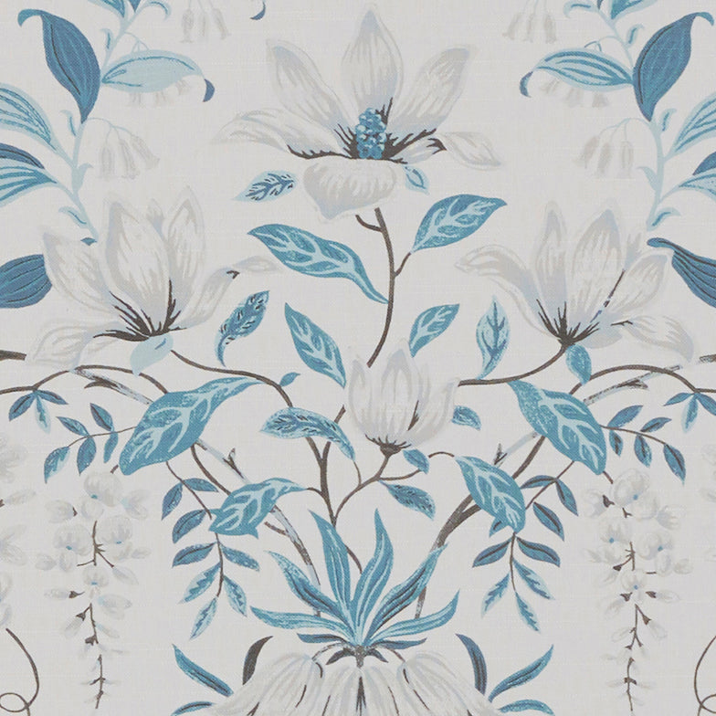 Laura Ashley Parterre Fabric Off White Seaspray
