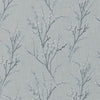 Laura Ashley Pussy Willow Embroidered Fabric Seaspray