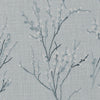 Laura Ashley Pussy Willow Embroidered Fabric Seaspray