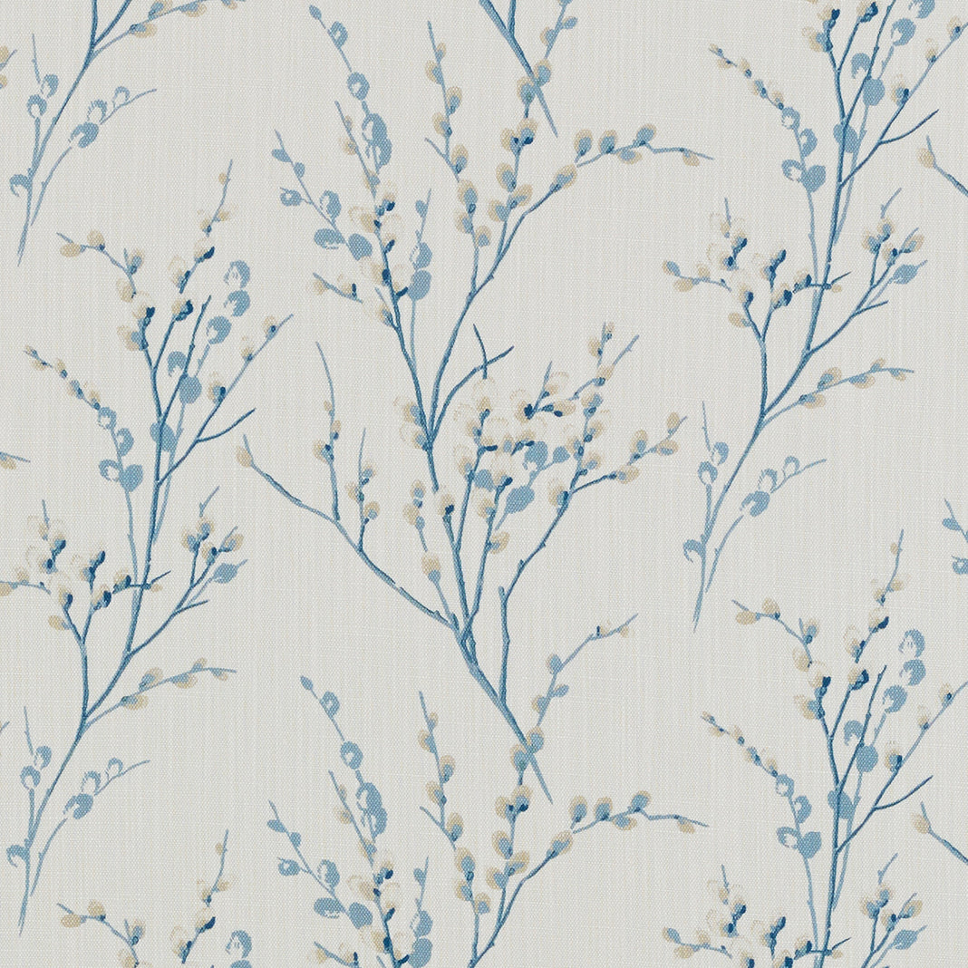 Laura Ashley Pussy Willow Fabric Off White Seaspray