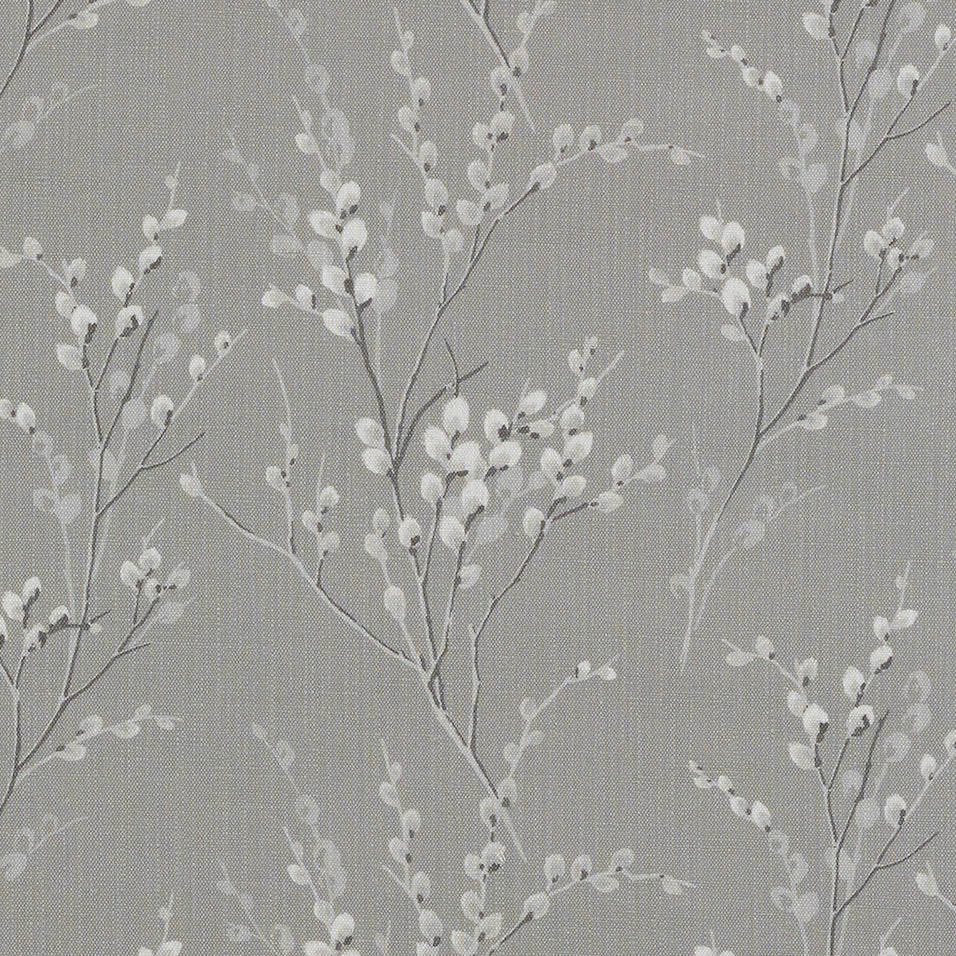Laura Ashley Pussy Willow Fabric Steel