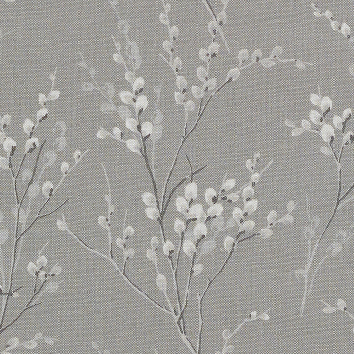 Laura Ashley Pussy Willow Fabric Steel