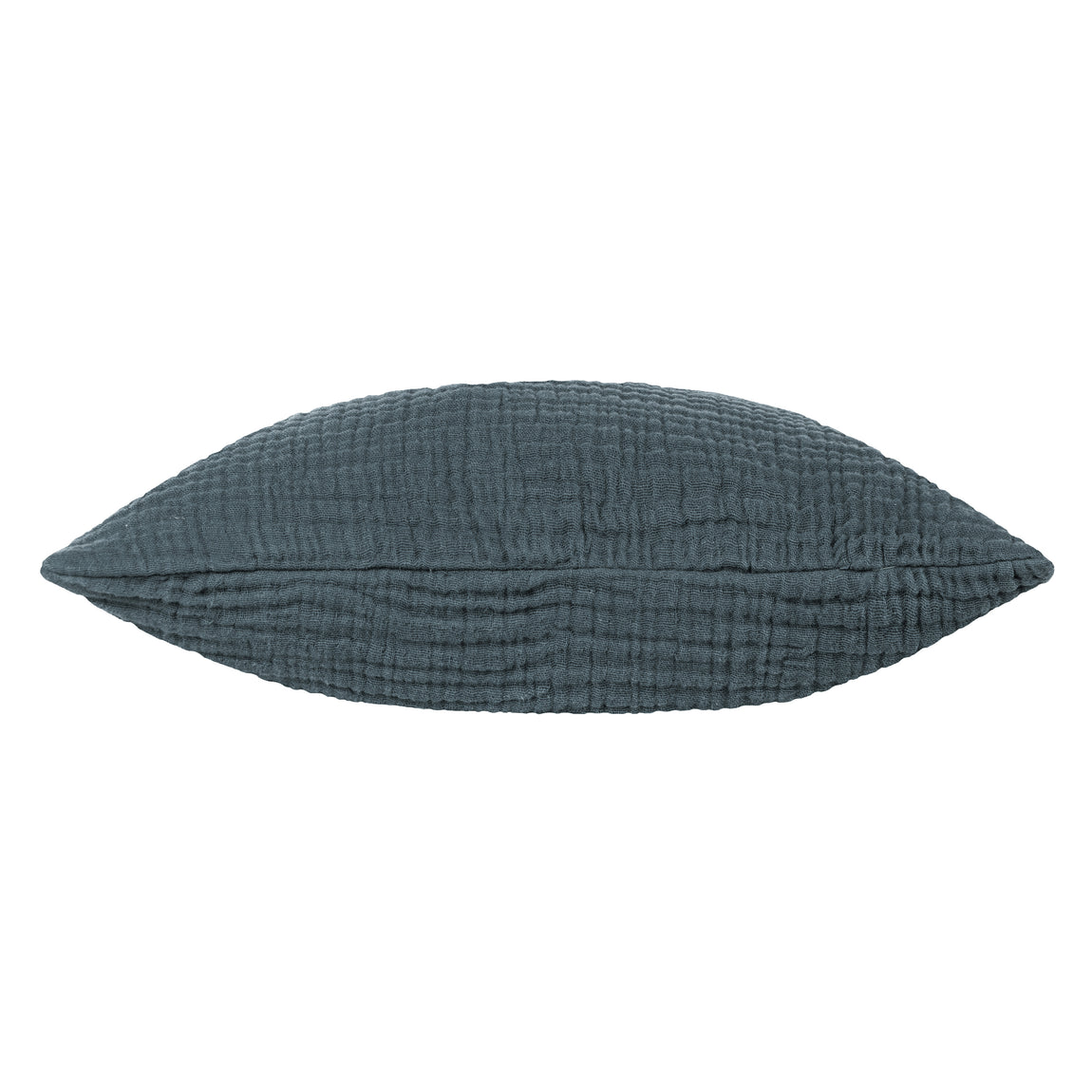 Yard Lark Muslin Crinkle Cotton Filled Cushion 45cm x 45cm Dusk