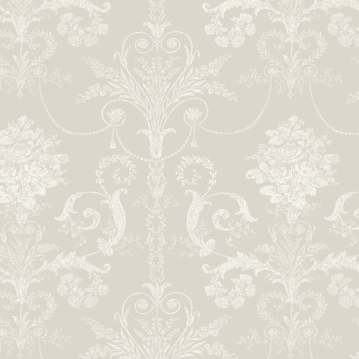Laura Ashley Josette Made To Measure Roman Blind Dove Grey