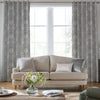 Laura Ashley Josette Made To Measure Curtains Steel