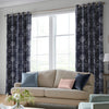 Laura Ashley Josette Made to Measure Curtain Midnight