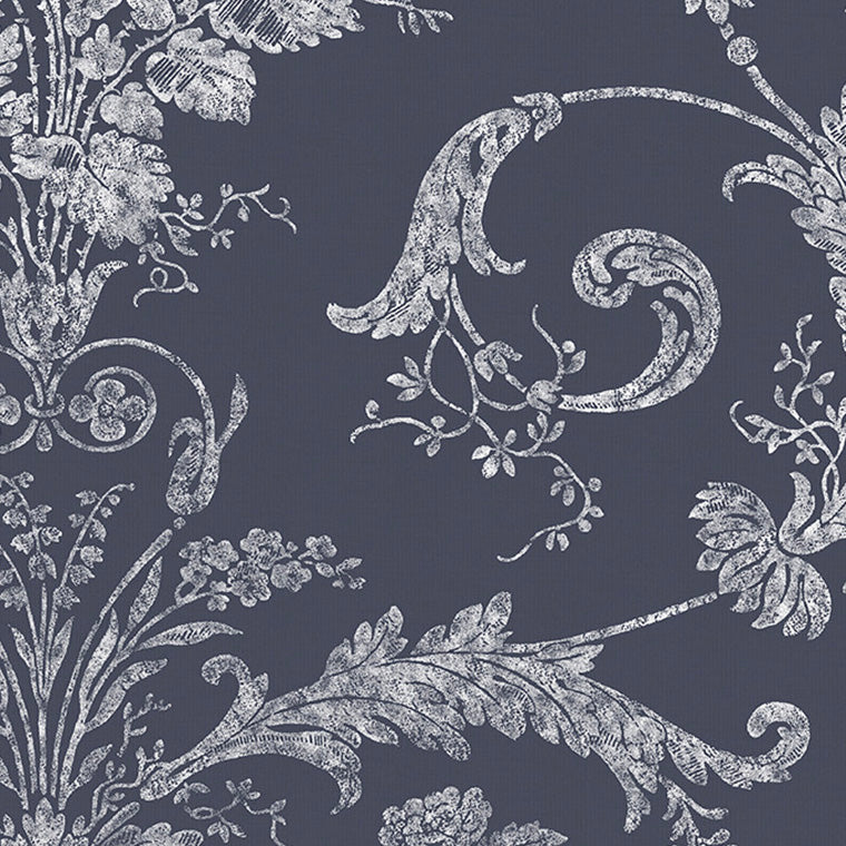 Laura Ashley Josette Made to Measure Roman Blind Midnight