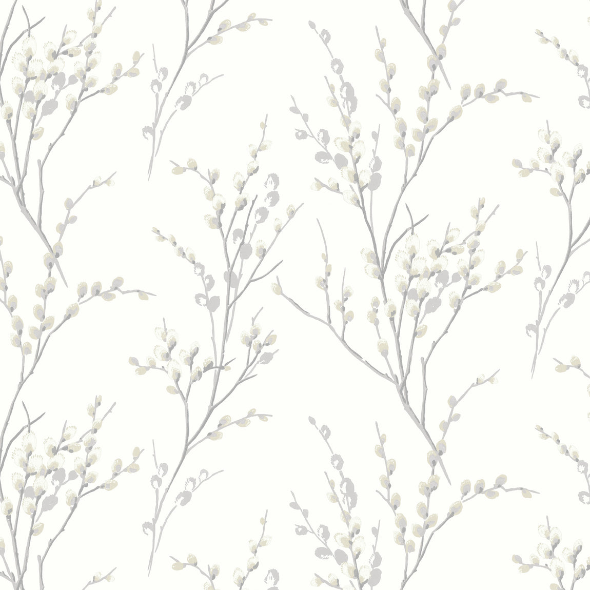 Laura Ashley Pussy Willow Made To Measure Roman Blind Dove Grey