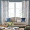 Laura Ashley Pussy Willow Made To Measure Curtains Off White Seaspray