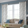 Laura Ashley Pussy Willow Made To Measure Curtains Off White Seaspray