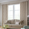 Laura Ashley Pussy Willow Made To Measure Curtains Natural