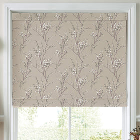 Laura Ashley Pussy Willow Made To Measure Roman Blind Natural