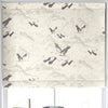 Laura Ashley Animalia Made to Measure Roman Blind Silver
