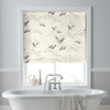 Laura Ashley Animalia Made to Measure Roman Blind Silver