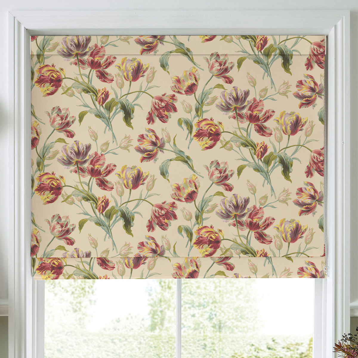 Laura Ashley Gosford Made To Measure Curtains Cranberry