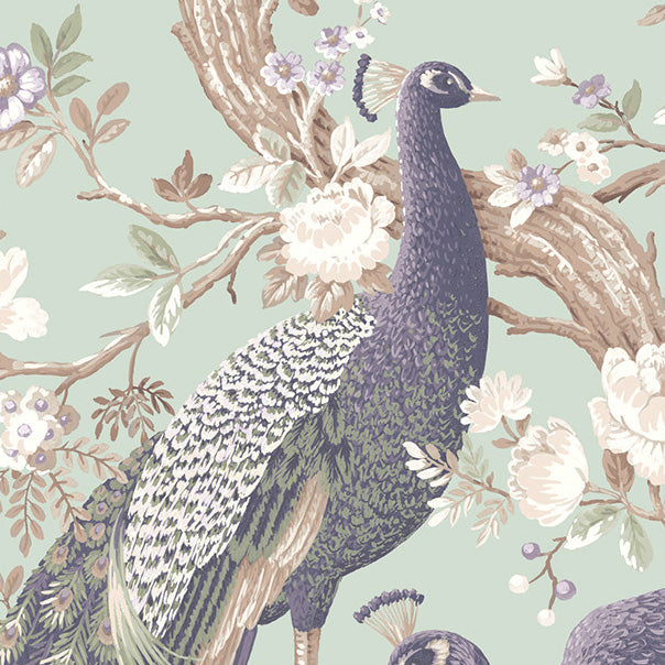 Laura Ashley Belvedere Made to Measure Curtain Duckegg