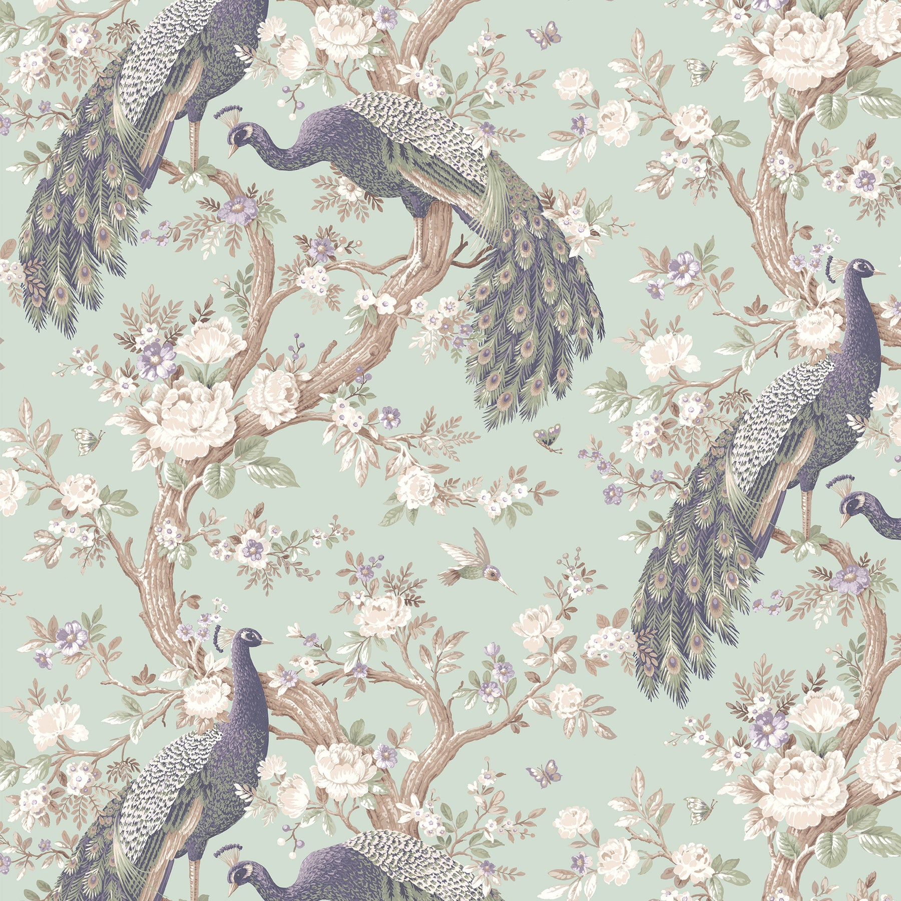 Laura Ashley Belvedere Translucent Made To Measure Roller Blind Duck Egg