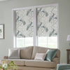 Laura Ashley Belvedere Made To Measure Roman Blind Midnight