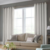 Laura Ashley Swanson Made To Measure Curtains Dove Grey