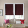 Laura Ashley Swanson Made to Measure Roman Blind Dark Cranberry