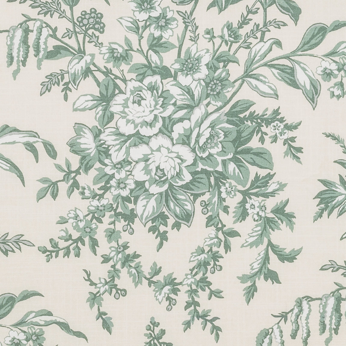 Laura Ashley Picardie Made to Measure Roman Blind Sage