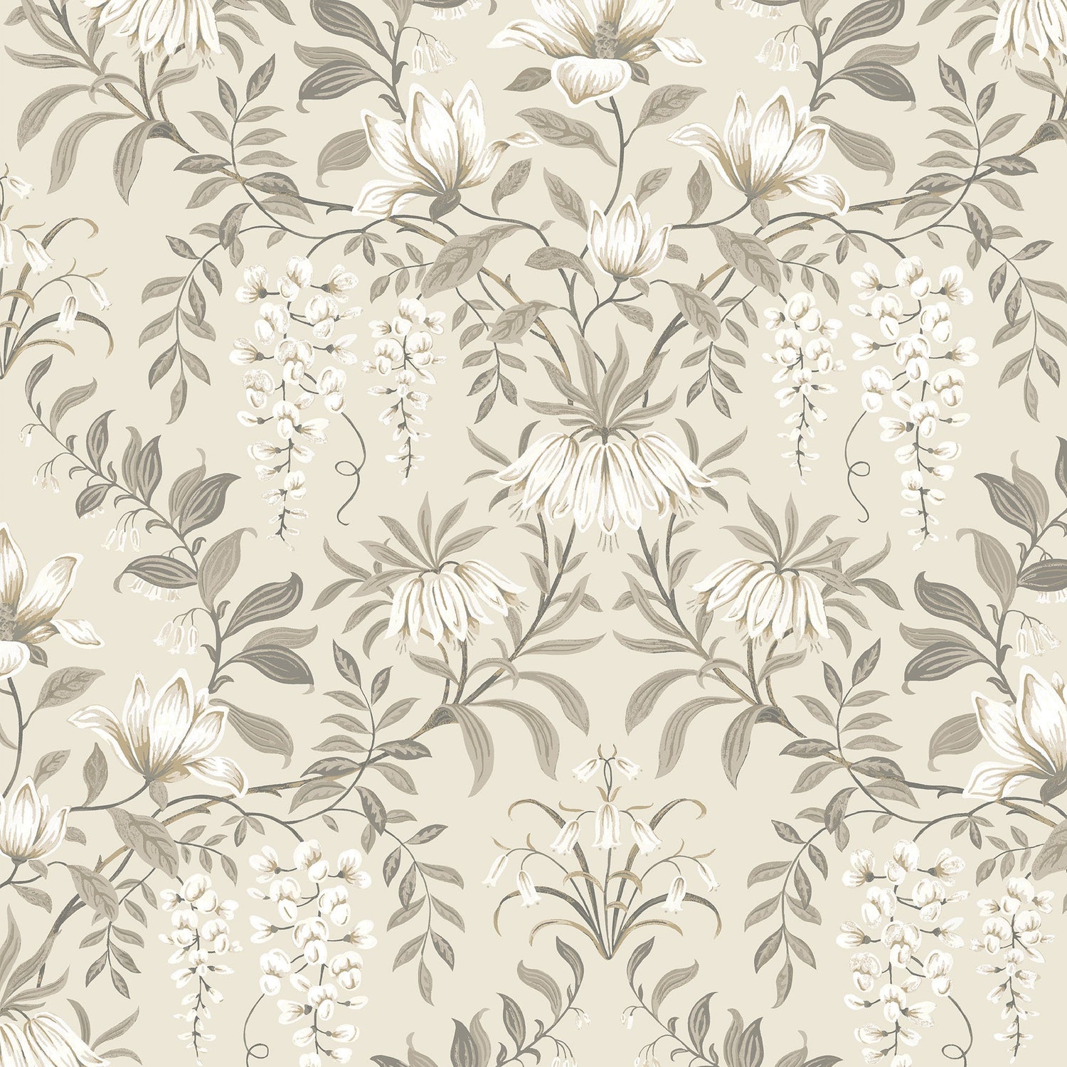 Laura Ashley Parterre Translucent Made To Measure Roller Blind Natural