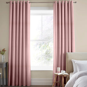 Laura Ashley Easton Made to Measure Curtain Blush