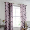 Laura Ashley Animalia Embroidered Made to Measure Curtain Blush