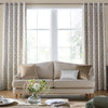 Laura Ashley Willow Leaf Chenille Made to Measure Curtain Natural
