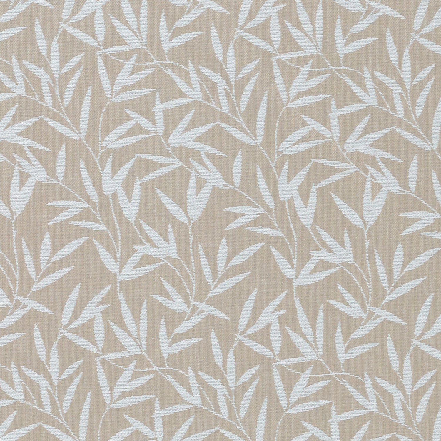 Laura Ashley Willow Leaf Chenille Made to Measure Roman Blind Natural