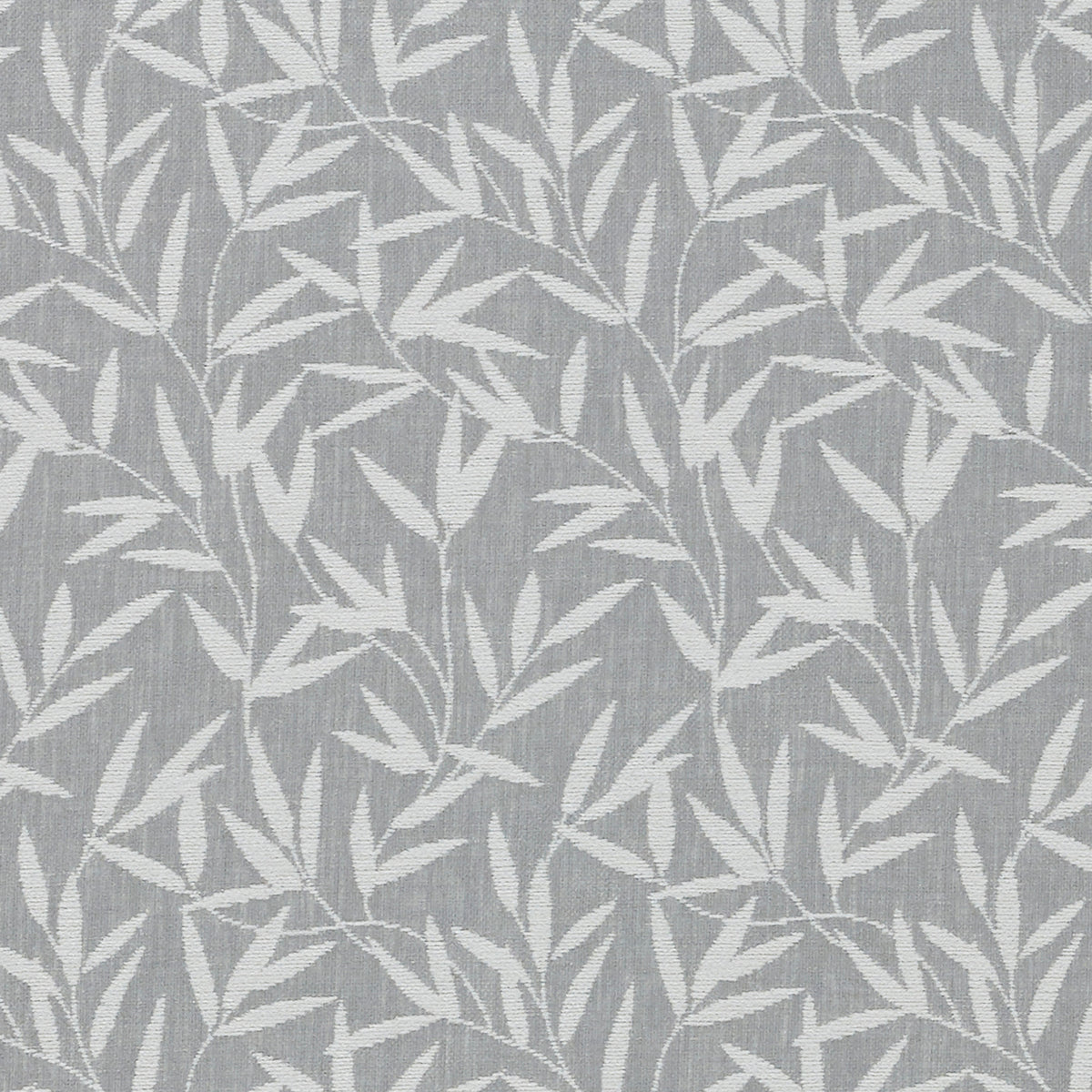 Laura Ashley Willow Leaf Chenille Made to Measure Curtain Steel