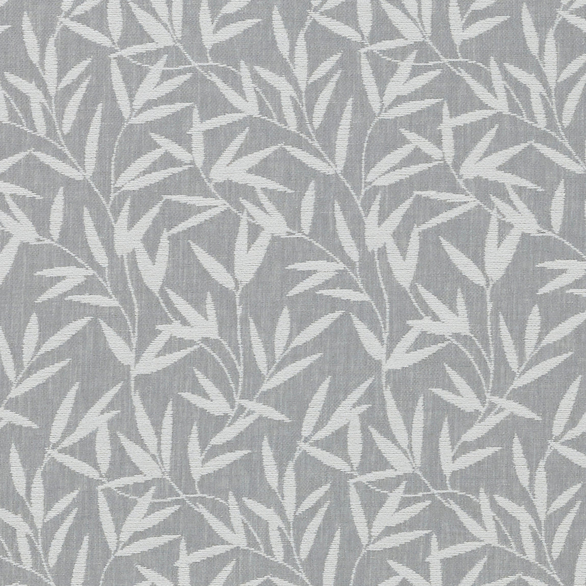 Laura Ashley Willow Leaf Chenille Made to Measure Curtain Steel