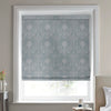 Laura Ashley Josette Woven Made to Measure Roman Blind Pale Seaspray
