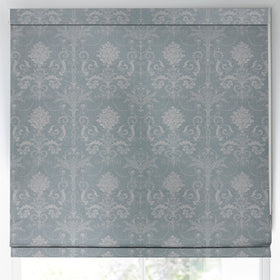 Laura Ashley Josette Woven Made to Measure Roman Blind Pale Seaspray