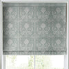 Laura Ashley Josette Woven Made to Measure Roman Blind Grey Green