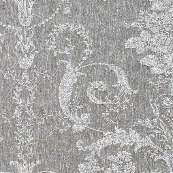 Laura Ashley Josette Woven Made to Measure Roman Blind Steel