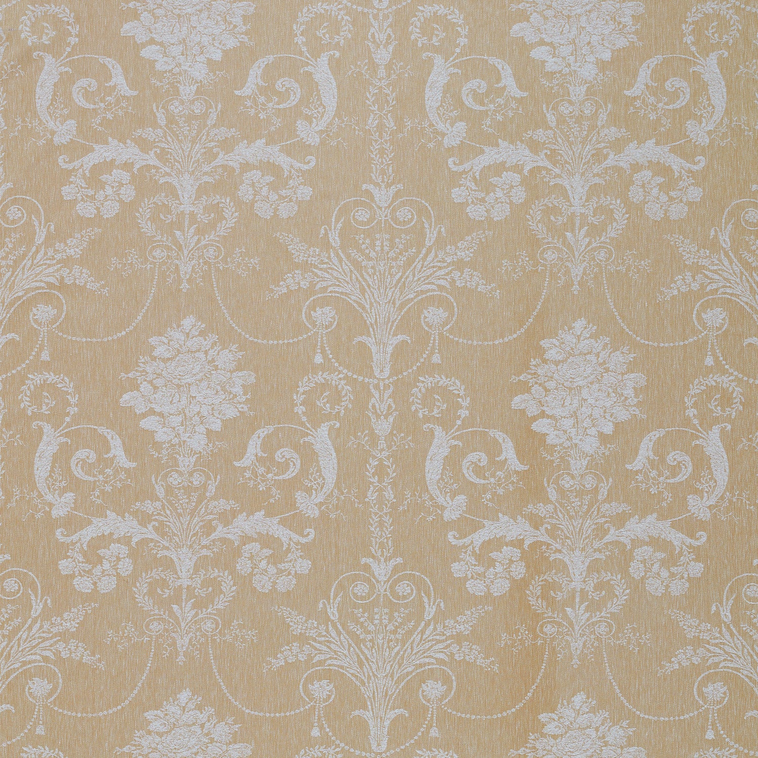 Laura Ashley Josette Woven Made to Measure Roman Blind Gold