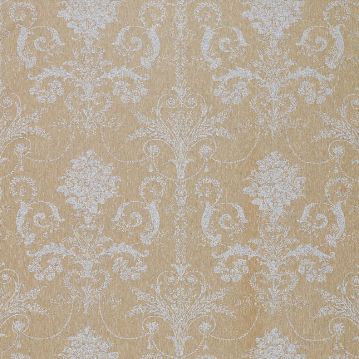 Laura Ashley Josette Woven Made to Measure Roman Blind Gold